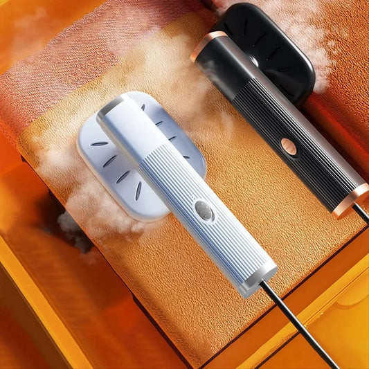 Mini Handheld Garment Steamer – 360° Steam, USB Powered, Travel Size