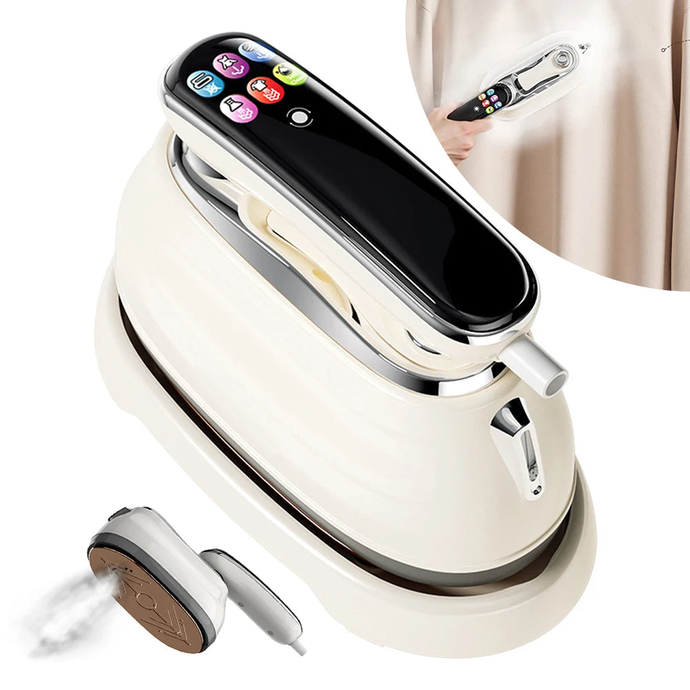 Portable Ironing Machine 2 in 1 Steamer-Iron for Clothes Ultra-Fast Heat-Up Smart Steams Iron Portable Ironing Machine for Home
