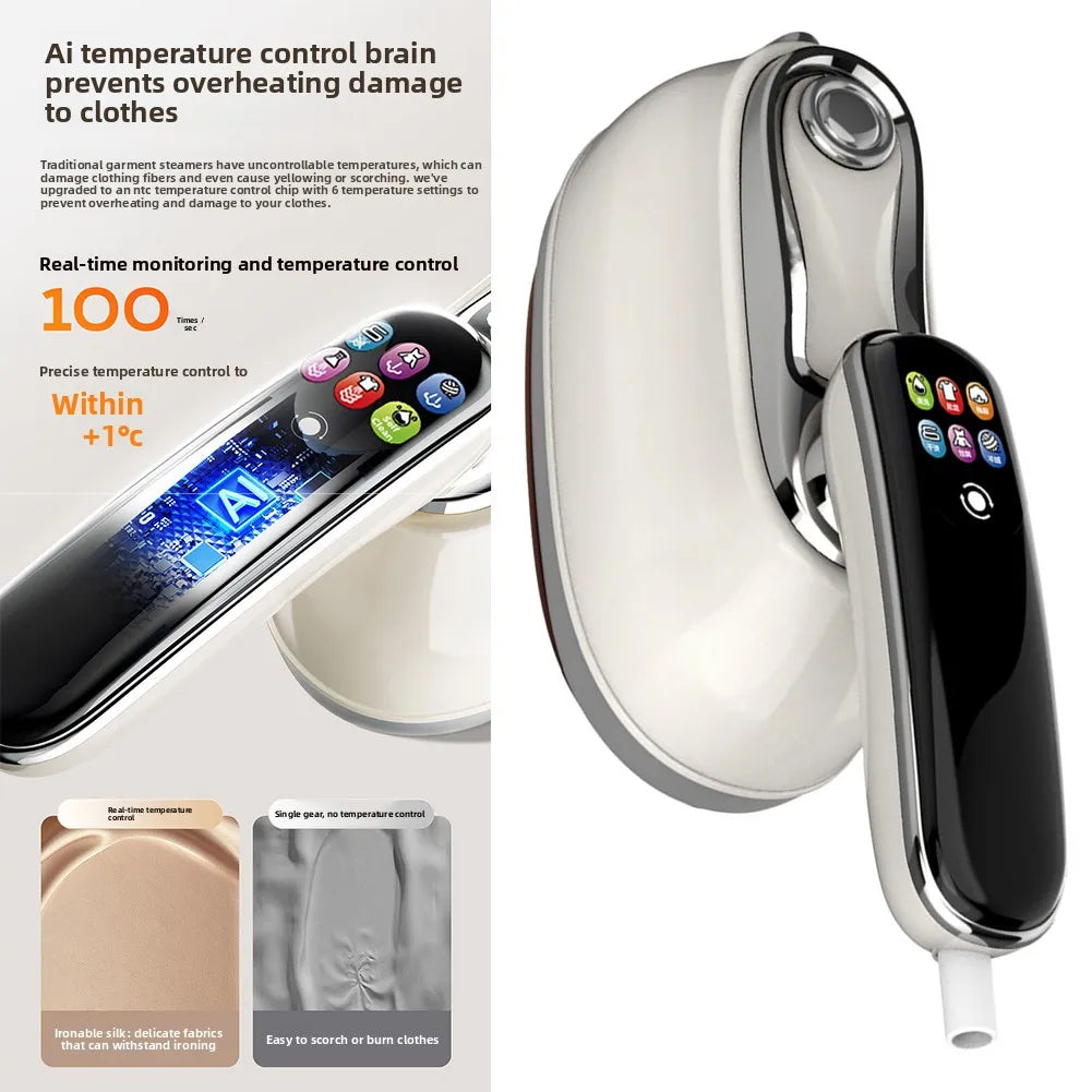 Portable Ironing Machine 2 in 1 Steamer-Iron for Clothes Ultra-Fast Heat-Up Smart Steams Iron Portable Ironing Machine for Home