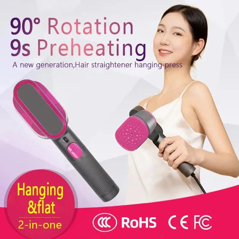 -1000W 2-in-1 Dry Steam Iron And Garment Steamer Electric Handheld For Home And Travel Use US UK Plug