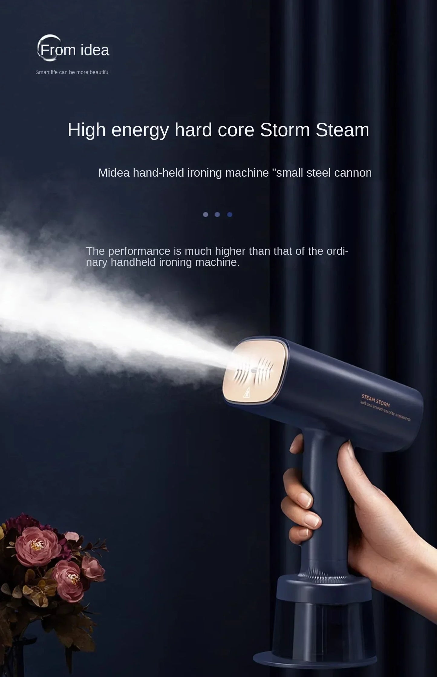 Steam Handheld Garment Steamer Pressing Machines Iron  Small Large Steam and Dry Iron Ironing Clothes Portable  Home Appliances