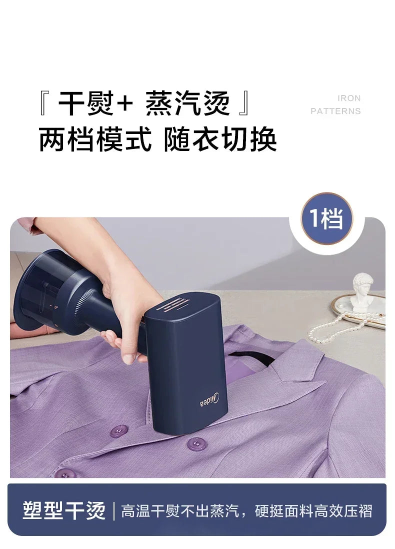 Steam Handheld Garment Steamer Pressing Machines Iron  Small Large Steam and Dry Iron Ironing Clothes Portable  Home Appliances