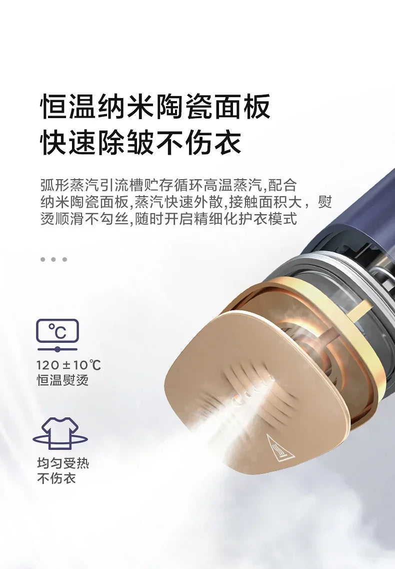 Steam Handheld Garment Steamer Pressing Machines Iron  Small Large Steam and Dry Iron Ironing Clothes Portable  Home Appliances
