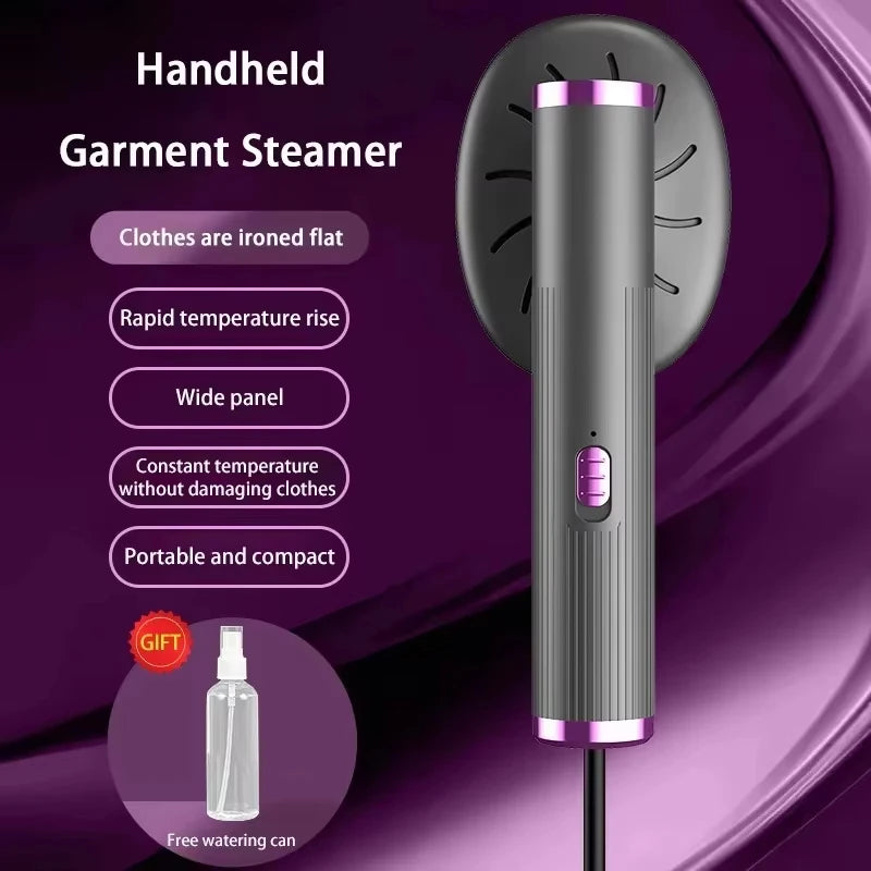 Handheld Steamer Iron USB Portable Mini for Clothes Fast Heating Travel Garment Fabric Press Machine with Handle Home Use