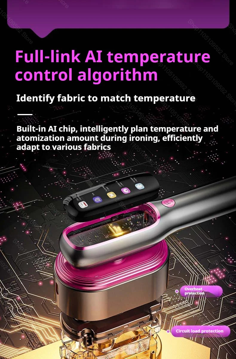 Steam Iron Multi Functional Handheld Garment Steamers Ironing Machine Travel Portable Ironing Machine Garment Ironing Machine