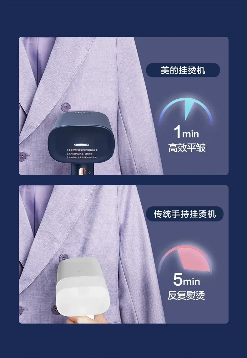 Steam Handheld Garment Steamer Pressing Machines Iron  Small Large Steam and Dry Iron Ironing Clothes Portable  Home Appliances